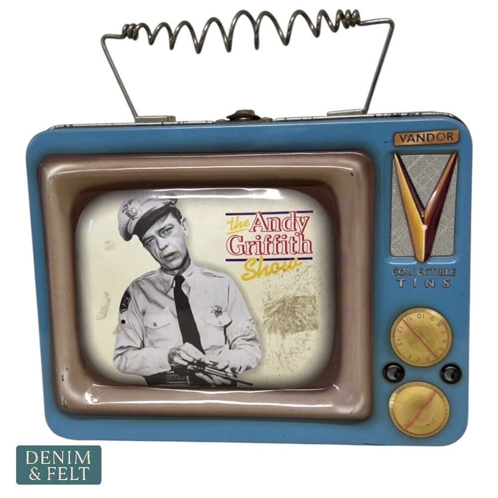 Vandor Andy‎ Griffith Show Collectible Tin Barney Fife Retro TV Lunchbox Style